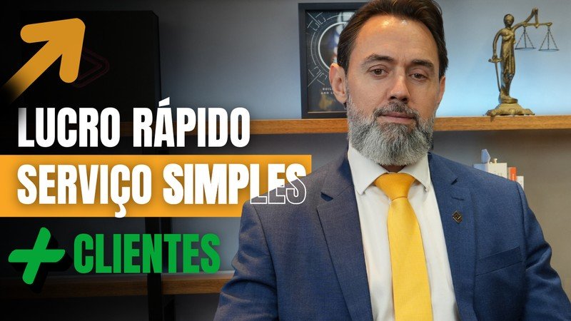 Capa original na Hotmart: Serviço Simples, Escalável e Lucrativo